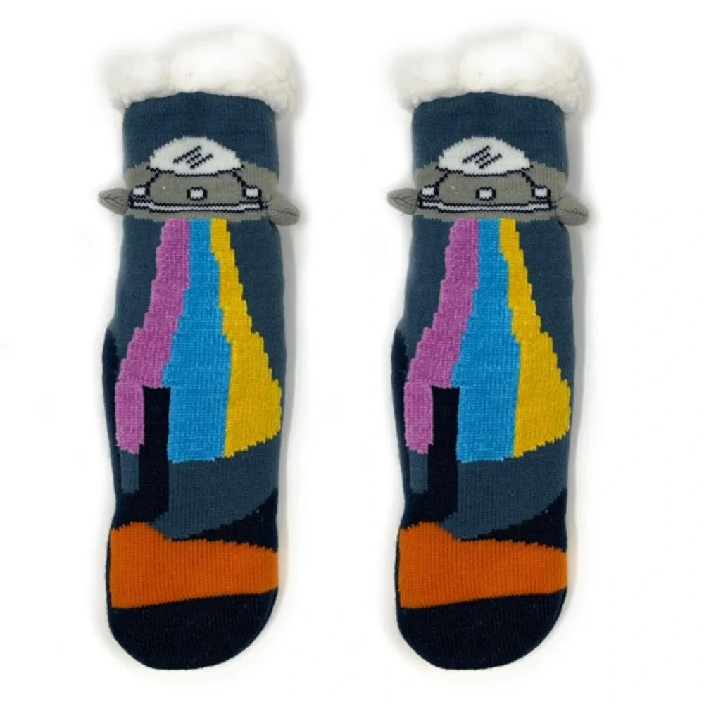 NEW!! Women’s Oooh Geez! UFO Real Slipper Socks